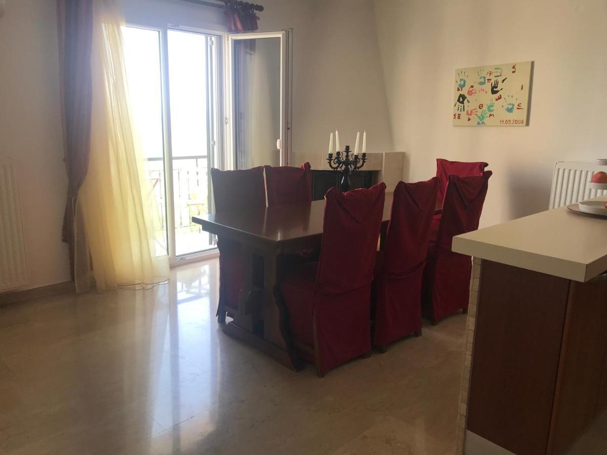 Schoenes Familienappartement In Pelekas, Corfu Mit Meerblick Exterior photo