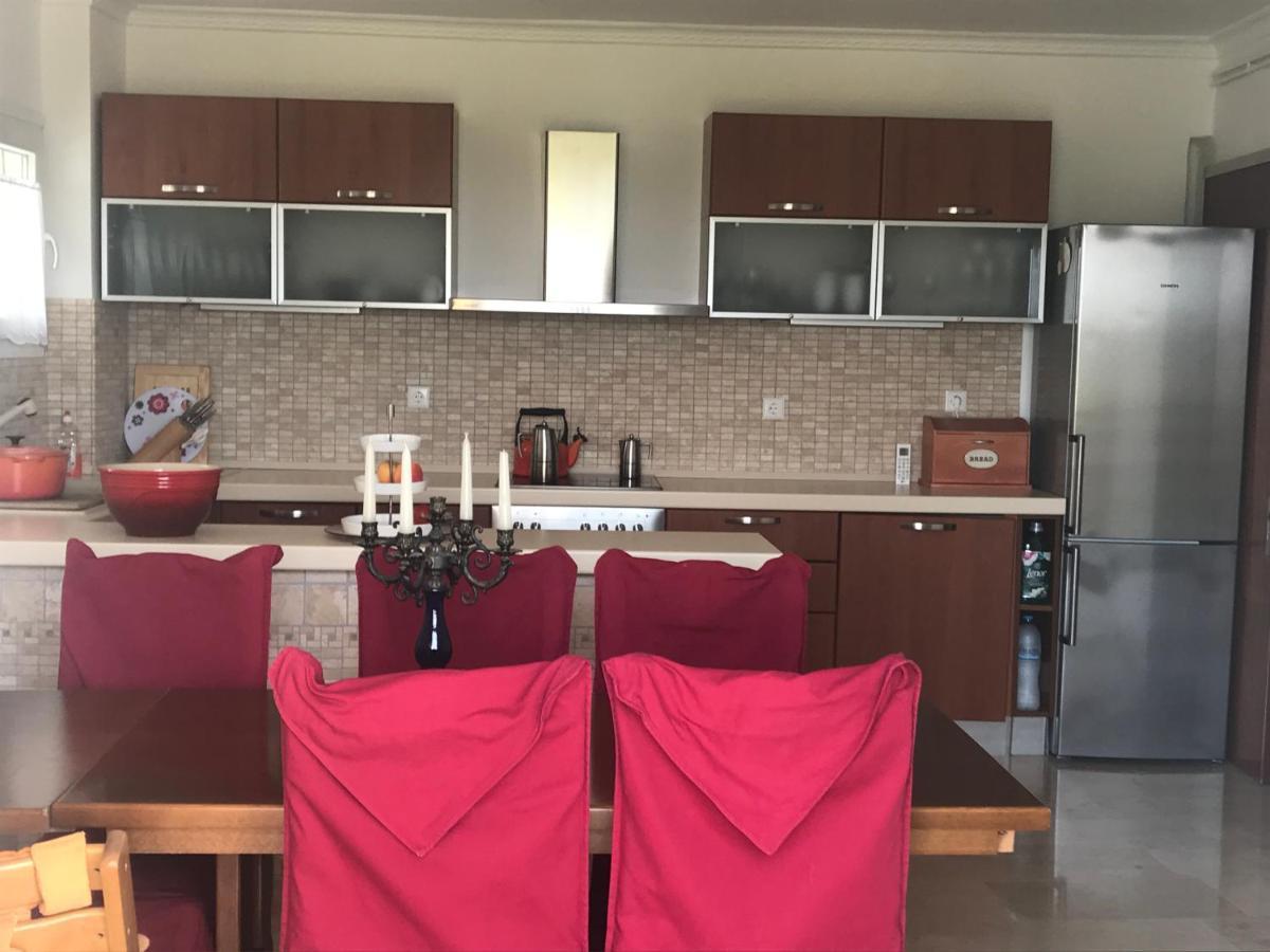 Schoenes Familienappartement In Pelekas, Corfu Mit Meerblick Exterior photo